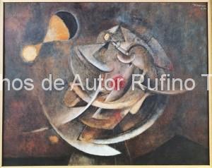 Derechos-de-Autor-Rufino-Tamayo-Oleo-1954-El astrónomo