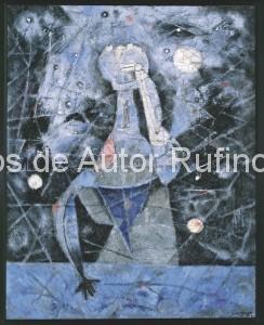 Derechos-de-Autor-Rufino-Tamayo-Oleo-1957-El Astrónomo