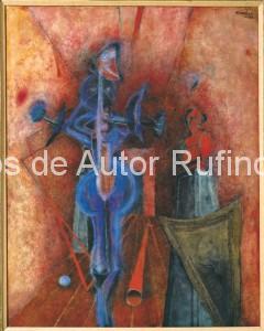 Derechos-de-Autor-Rufino-Tamayo-Oleo-1953-El Fantasma