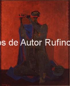 Derechos-de-Autor-Rufino-Tamayo-Oleo-1944-El flautista