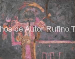 Derechos-de-Autor-Rufino-Tamayo-Oleo-1966-El juglar