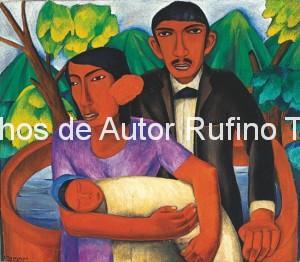 Derechos-de-Autor-Rufino-Tamayo-Oleo-1926-Familia