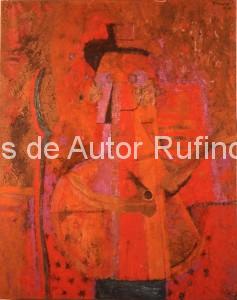 Derechos-de-Autor-Rufino-Tamayo-Oleo-1964-Hombre con pipa
