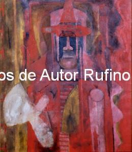 Derechos-de-Autor-Rufino-Tamayo-Oleo-1969-Hombre en rojo