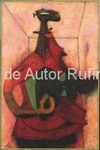 Derechos-de-Autor-Rufino-Tamayo-Oleo-1950-Hombre que canta