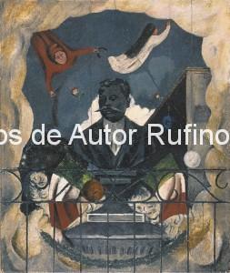Derechos-de-Autor-Rufino-Tamayo-Oleo-1935-Homenaje a Zapata