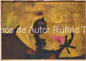 Derechos-de-Autor-Rufino-Tamayo-Oleo-1949-Loco II 