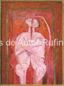 Derechos-de-Autor-Rufino-Tamayo-Oleo-1958-Los amantes