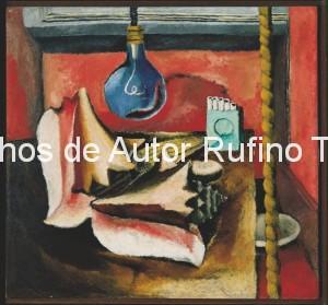 Derechos-de-Autor-Rufino-Tamayo-Oleo-1929-Los caracoles