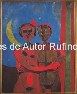 Derechos-de-Autor-Rufino-Tamayo-Oleo-1943-Luna de miel