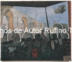 Derechos-de-Autor-Rufino-Tamayo-Oleo-1935-Movimiento fabril