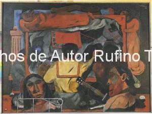 Derechos-de-Autor-Rufino-Tamayo-Oleo-1932-Musas de la pintura