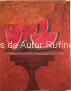 Derechos-de-Autor-Rufino-Tamayo-Oleo-1957-Naturaleza muerta