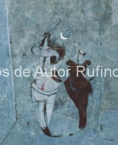 Derechos-de-Autor-Rufino-Tamayo-Oleo-1957-Noche de misterios