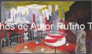 Derechos-de-Autor-Rufino-Tamayo-Oleo-1937-Nueva York desde la terraza
