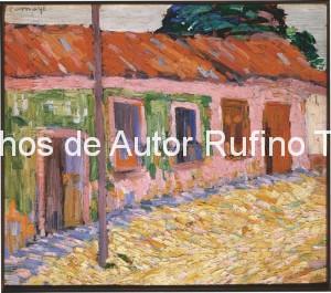 Derechos-de-Autor-Rufino-Tamayo-Oleo-1921-Paisaje