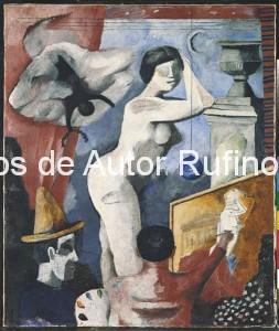 Derechos-de-Autor-Rufino-Tamayo-Oleo-1935-Pintura académica