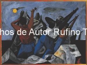 Derechos-de-Autor-Rufino-Tamayo-Oleo-1935-Ritmo obrero