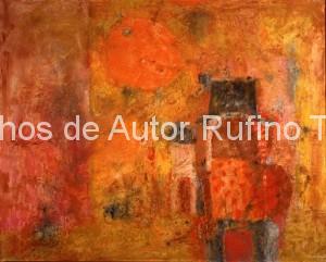 Derechos-de-Autor-Rufino-Tamayo-Oleo-1962-Sol de tarde