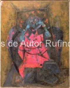 Derechos-de-Autor-Rufino-Tamayo-Oleo-1957-Telefonitis