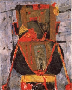 Derechos-de-Autor-Rufino-Tamayo-Oleo-1969-Torso de hombre