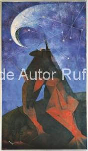 Derechos de autor Rufino Tamayo - Pintura mural - El Hombre - 1953