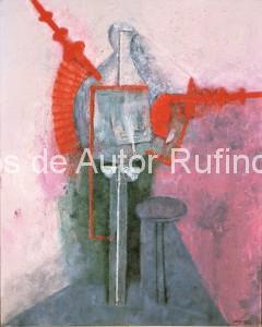 Figura sobre un fondo blanco, 1970