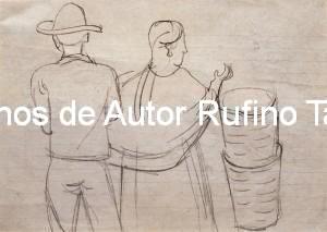 Boceto para la acuarela Después del mercado, 1947 E