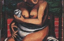 Desnudo en rojo, 1930