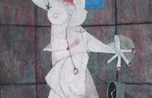 Figura blanca desnuda, 1950