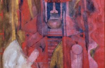 Hombre en rojo, 1969