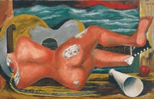 Naturaleza muerta con desnudo y guitarra, 1931