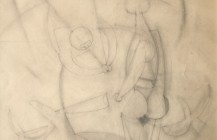 Boceto para el mural «Prometeo», 1958