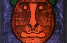 Cabeza en rojo, 1973