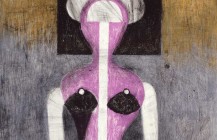 Mujer con sombrero, 1972